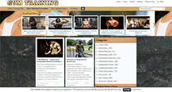 Desktop Screenshot of gymtraining.org